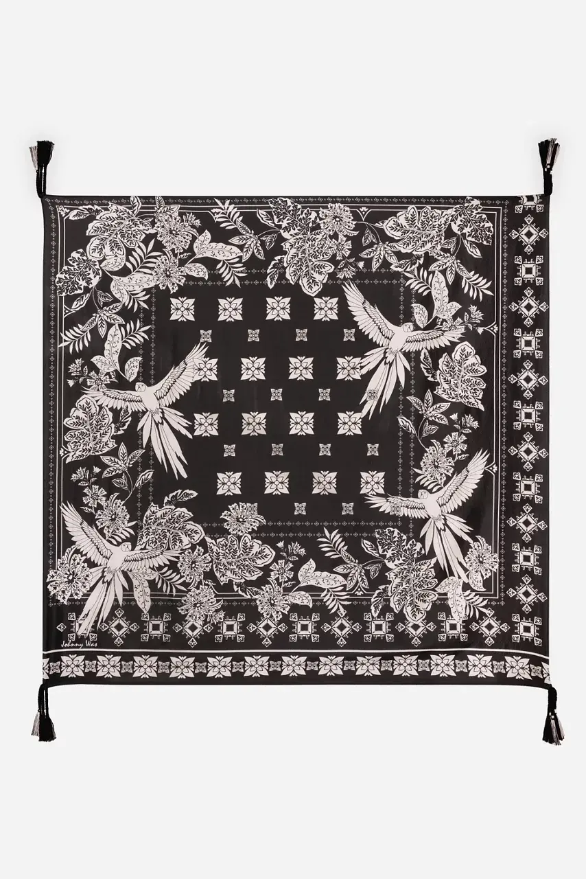 johnny was MYNA SILK SCARF Myna Scarf