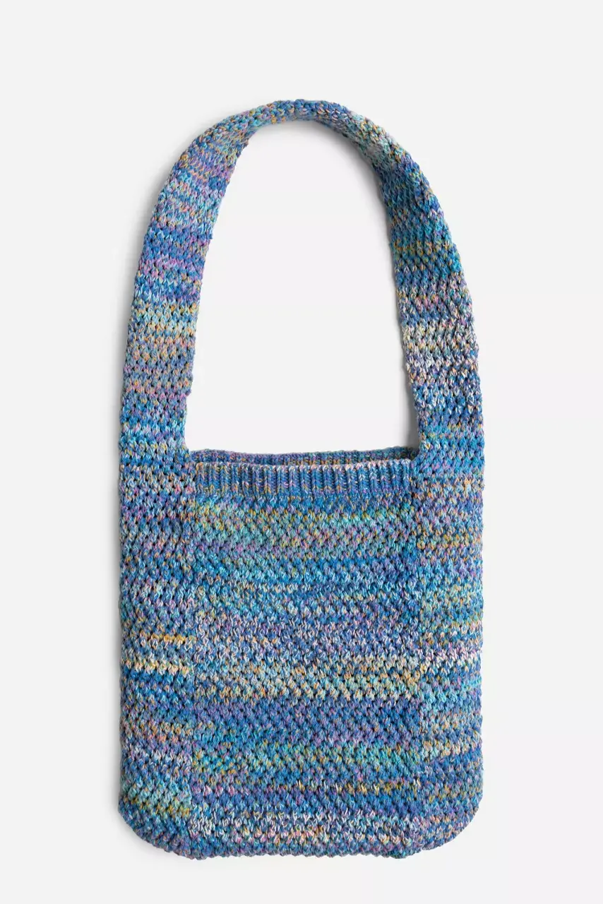 johnny was NAHAL CROCHET BAG Blue Space Dye