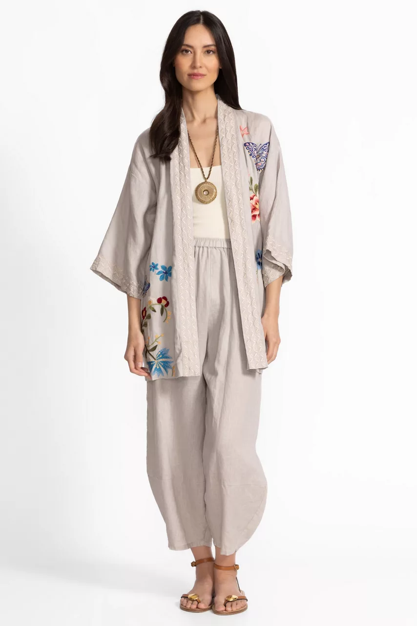 Johnny Was NICOLETTE KIMONO Sand