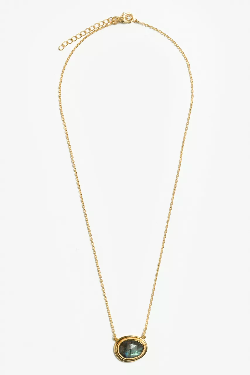 johnny was NOCTURNAL DAZZLE PENDANT NECKLACE Gold
