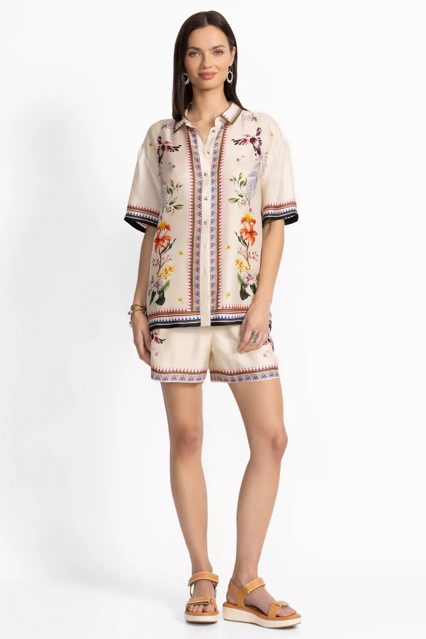 Johnny Was OPHELIA CAMP SHIRT Willah