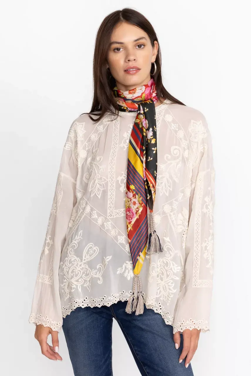 Johnny Was Ortega Scarf Ortega