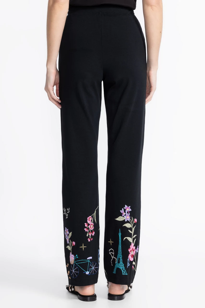 Johnny Was PARIS BABY BOOT LEGGING Black