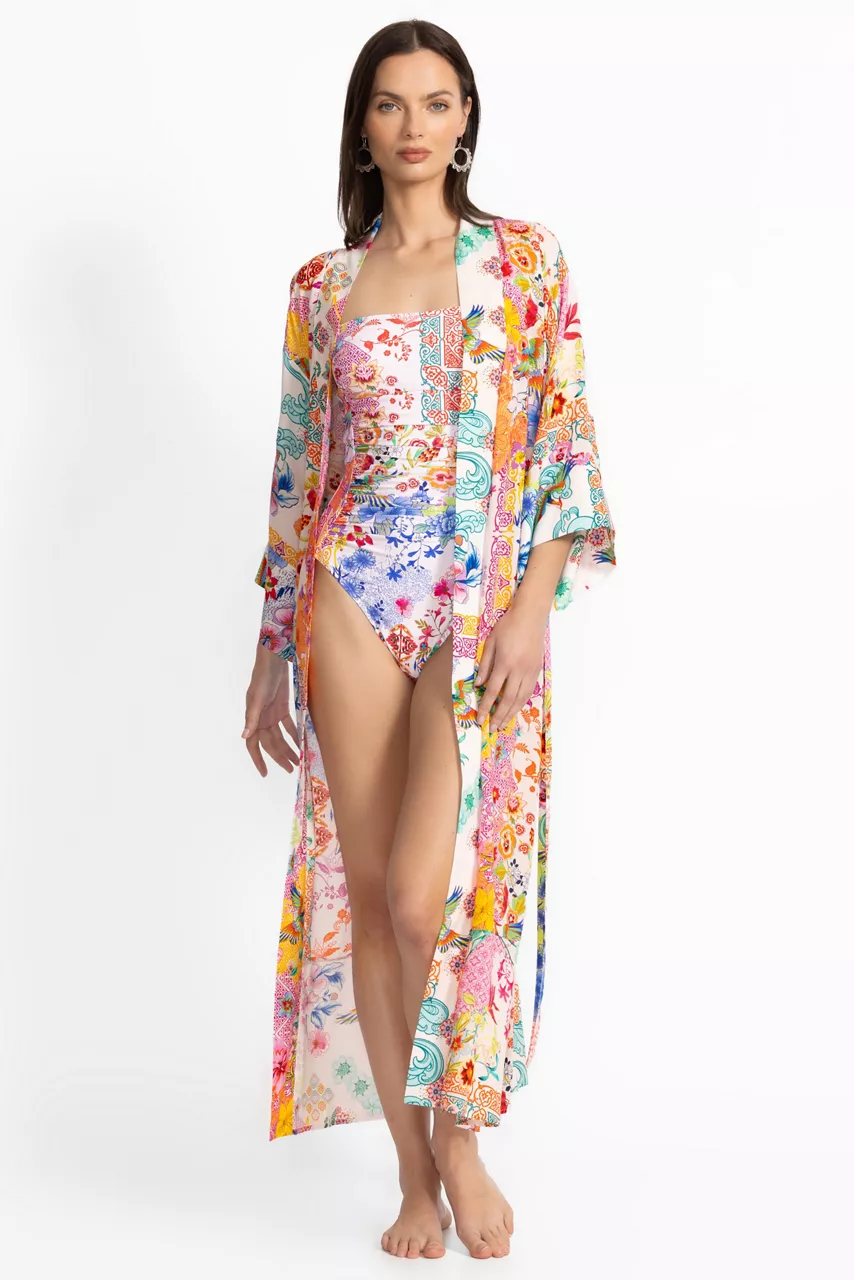 Johnny Was PAULA KIMONO ROBE Paula