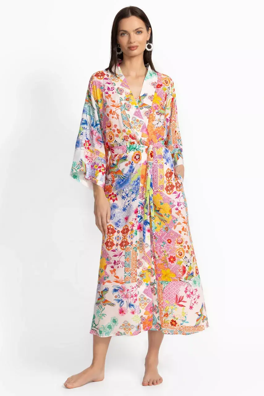 Johnny Was PAULA KIMONO ROBE Paula