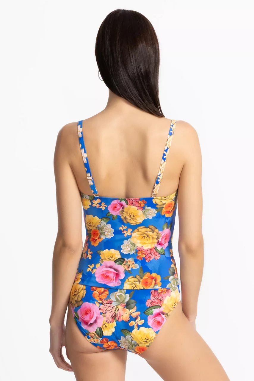 Johnny Was PAULINE RUCHED TANKINI Pauline