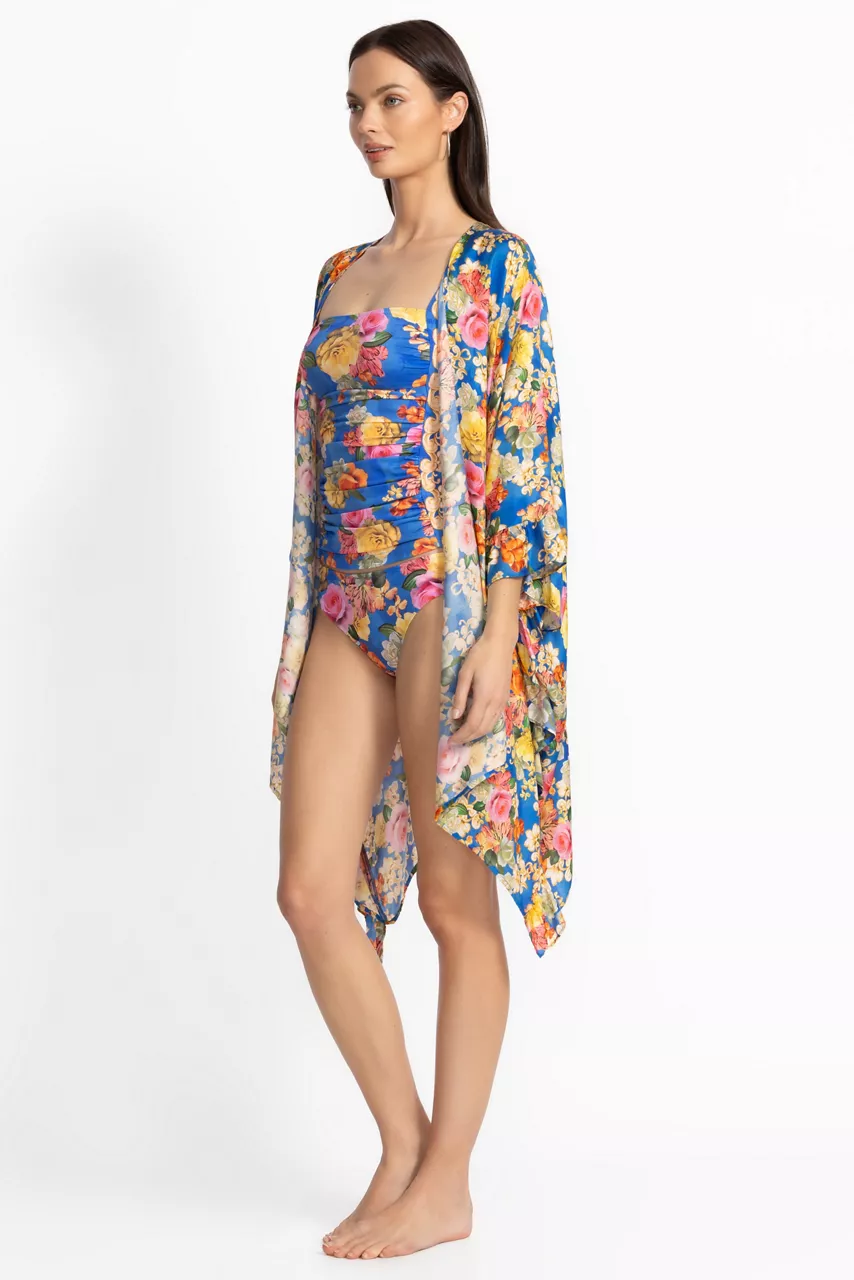 Johnny Was PAULINE SHORT RUFFLE KIMONO Pauline