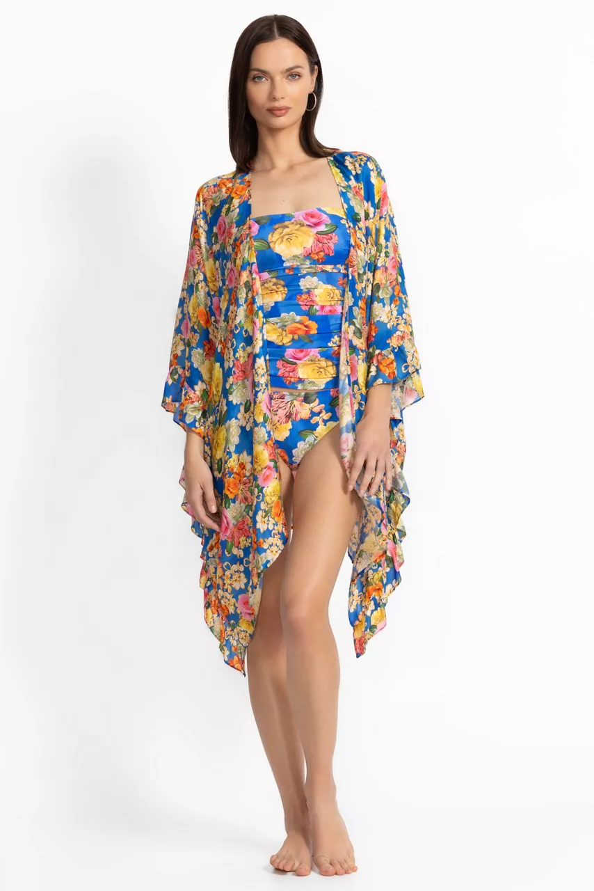 johnny was PAULINE SHORT RUFFLE KIMONO Pauline