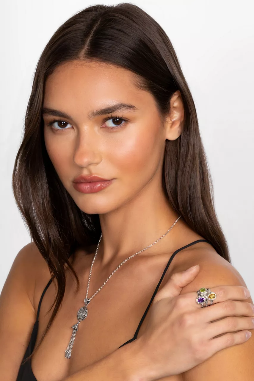 Johnny Was PERFECT PRISM STACKABLE RING SET Silver