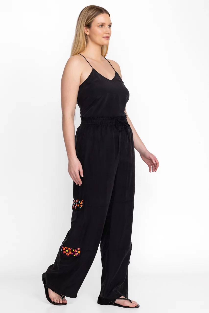 johnny was PHILLIS CROCHET PANT Black