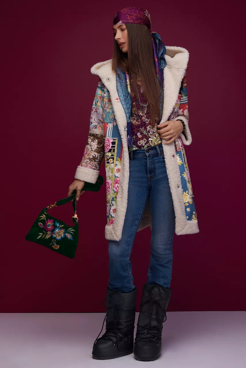 Johnny Was Phoenix Scarf Phoenix