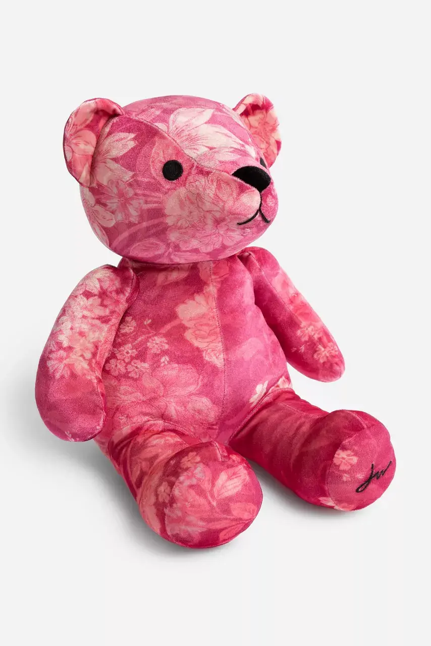 Johnny Was PINK PRINTED VELVET BEAR Pink Sylvie