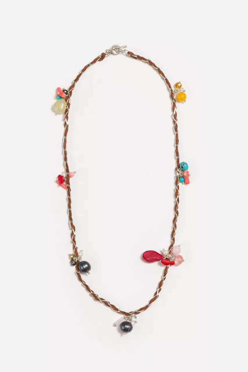 johnny was PRECIOUS PEARL CHARM NECKLACE Assorted