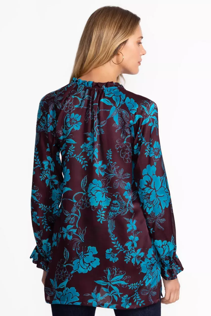 Johnny Was RUFFLE FIELD TUNIC Alexandria