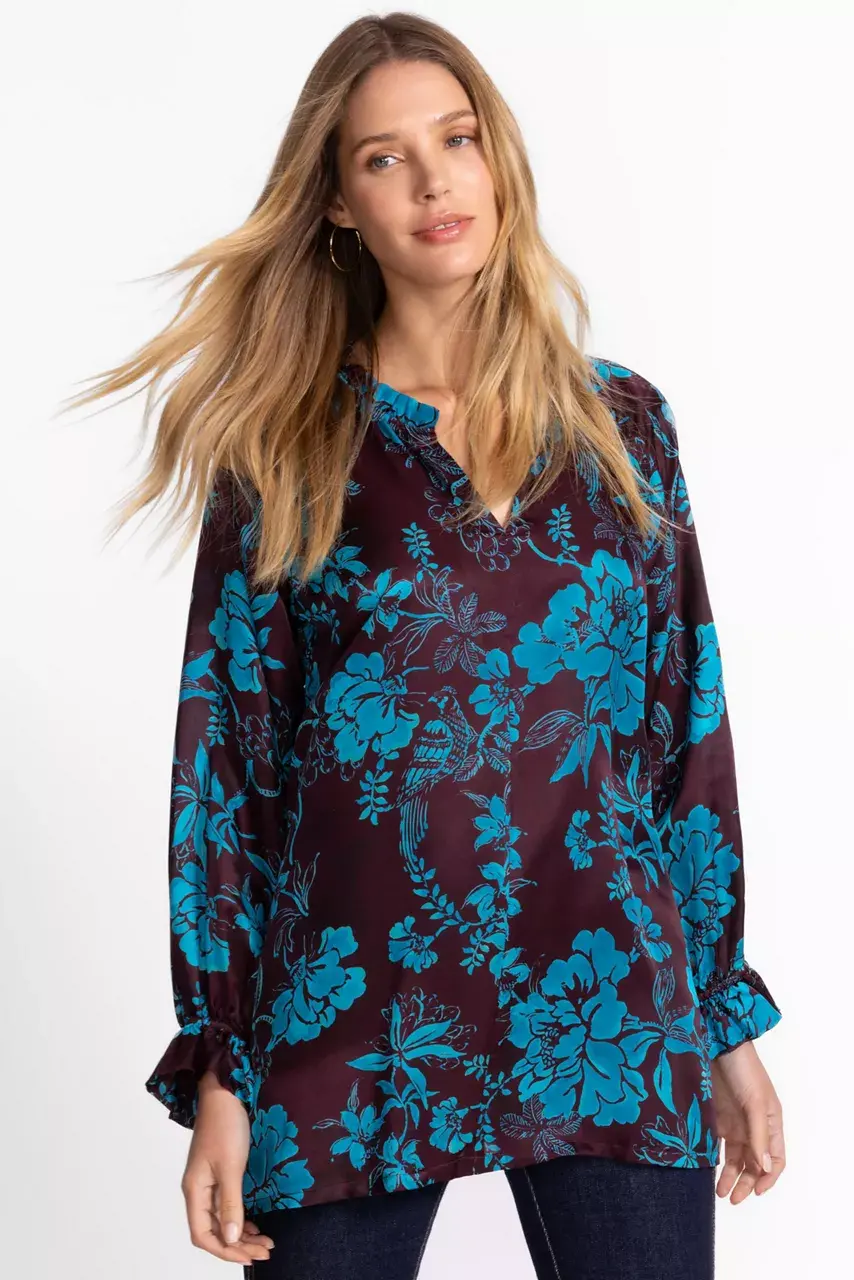 johnny was RUFFLE FIELD TUNIC Alexandria