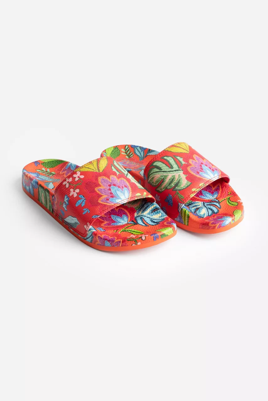 Johnny Was RUMBA POOL SLIDE Watermelon Rumba