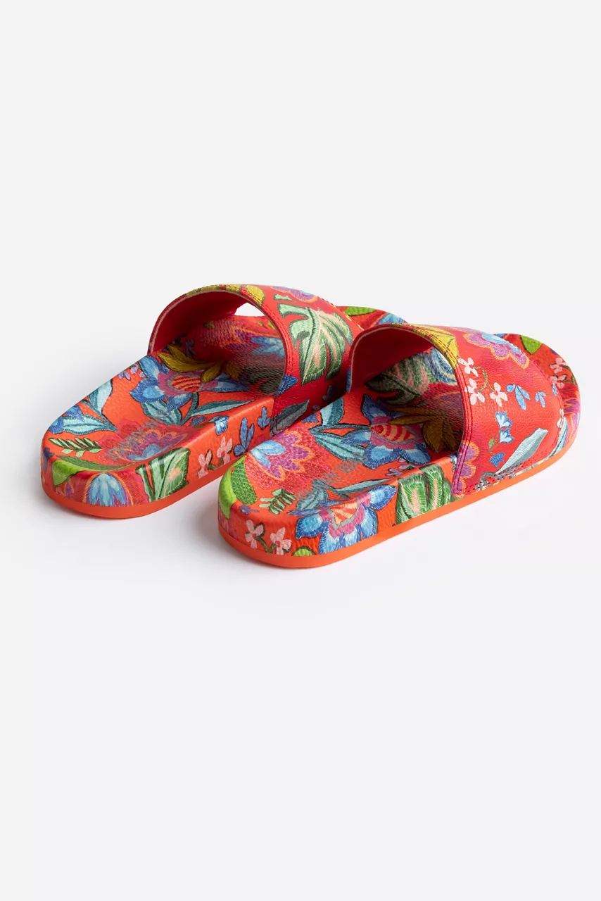 Johnny Was RUMBA POOL SLIDE Watermelon Rumba