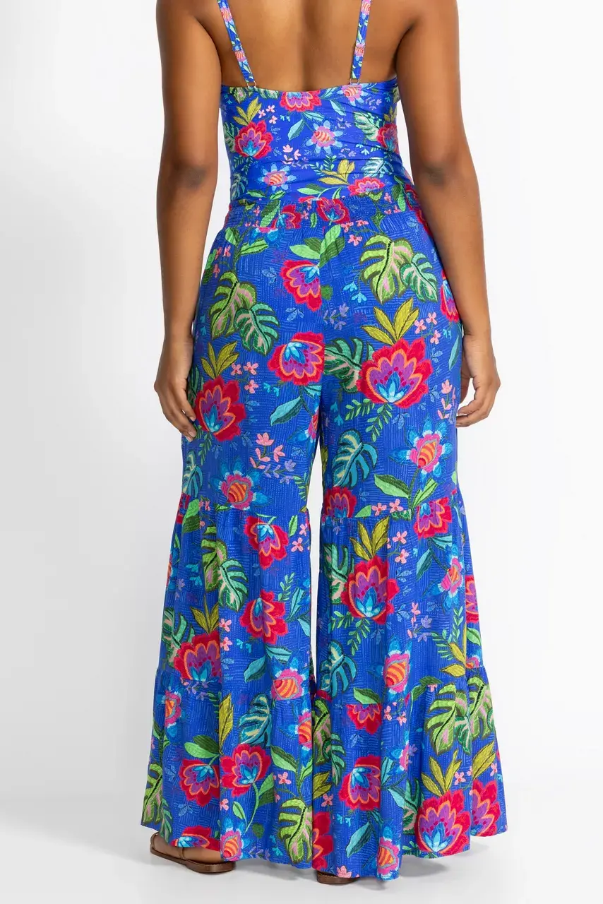 Johnny Was RUMBA TIERED PANT Water Rumba