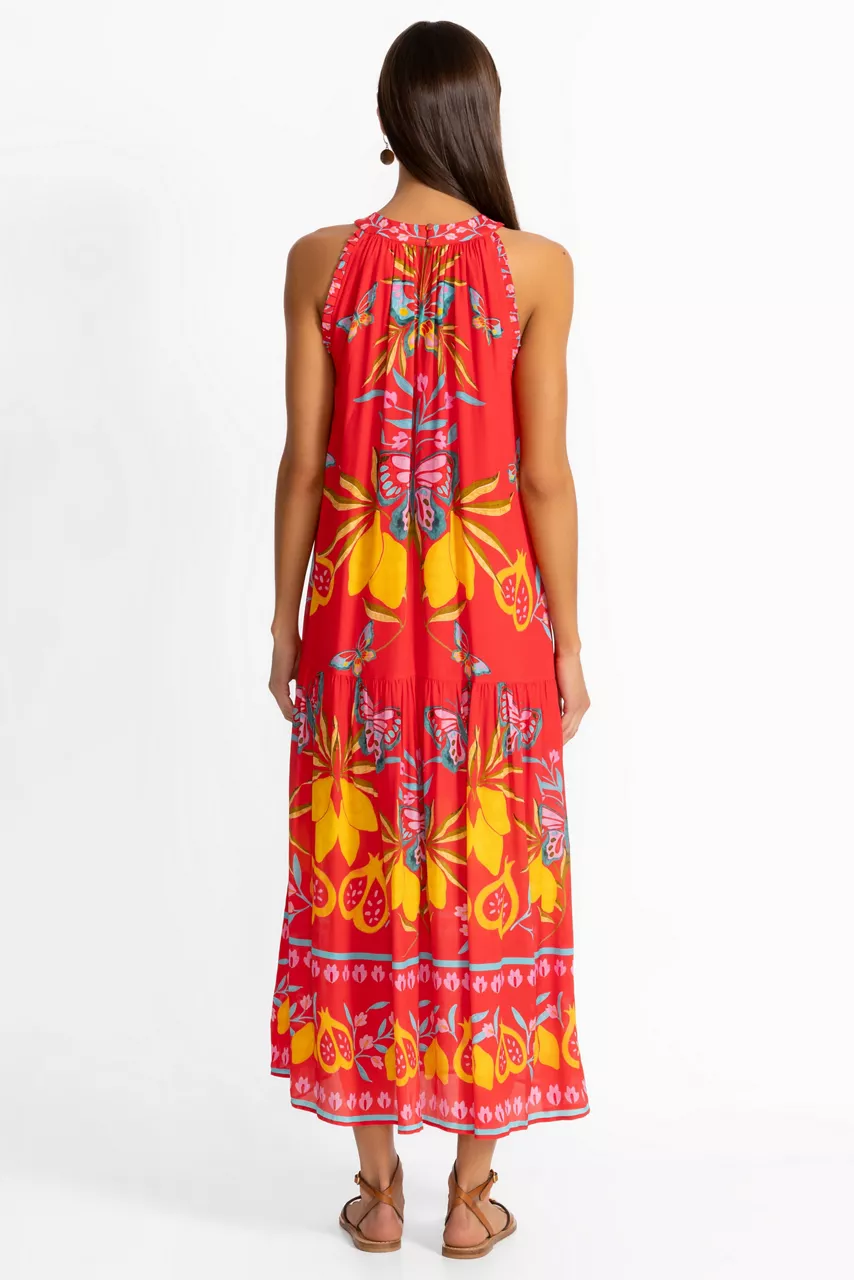 Johnny Was RUTHIE TEA LENGTH DRESS Ekaterina