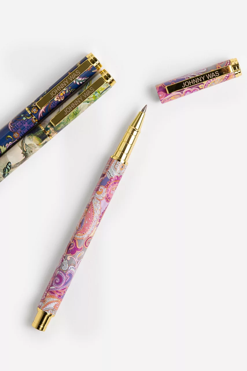 Johnny Was SANDALWOOD PINK PEN SET Sandalwood Pink