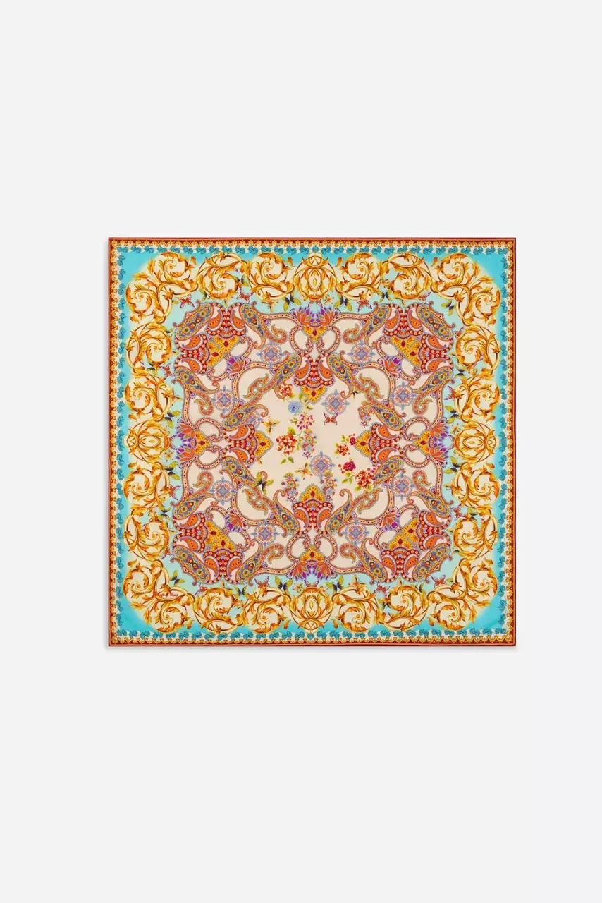 johnny was SCROLL HEAD SCARF Scroll Scarf