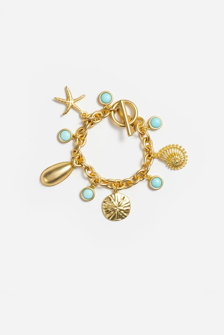 johnny was SEASCAPE CHARM BRACELET Gold