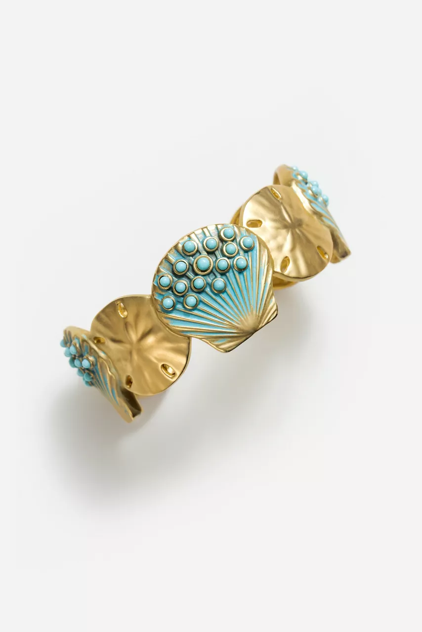 johnny was SEASCAPE CUFF BRACELET Gold