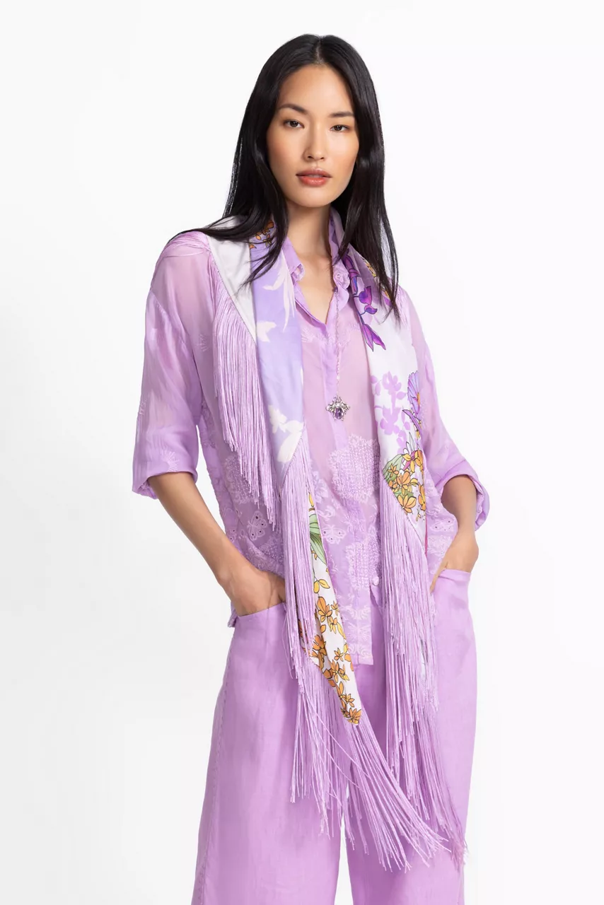 Johnny Was SLIM AUDREY BUTTON DOWN