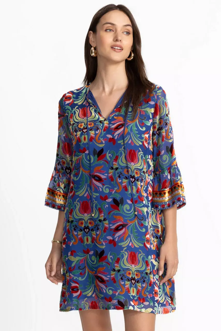 Johnny Was SOFIYA DRESS Primula