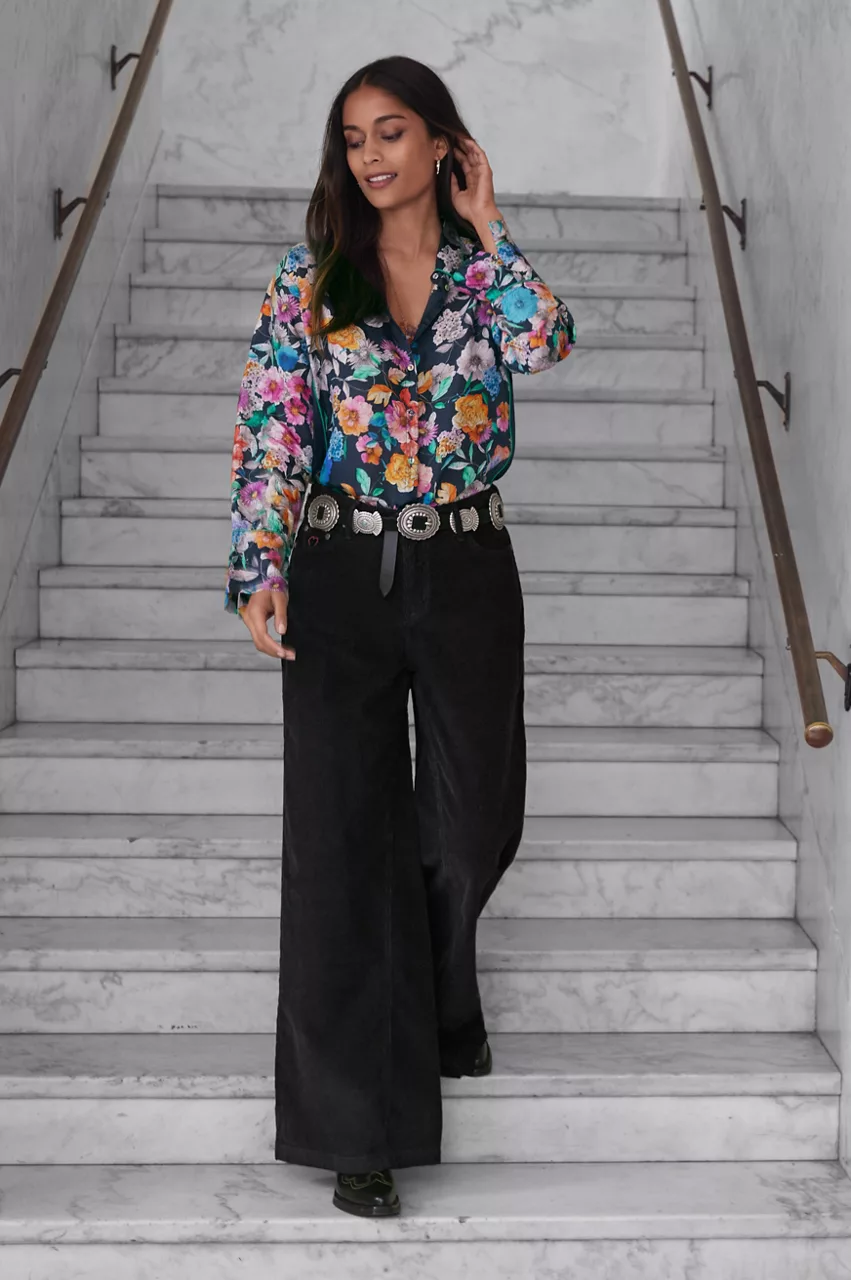 Johnny Was Sole Italian Leather Conch Belt