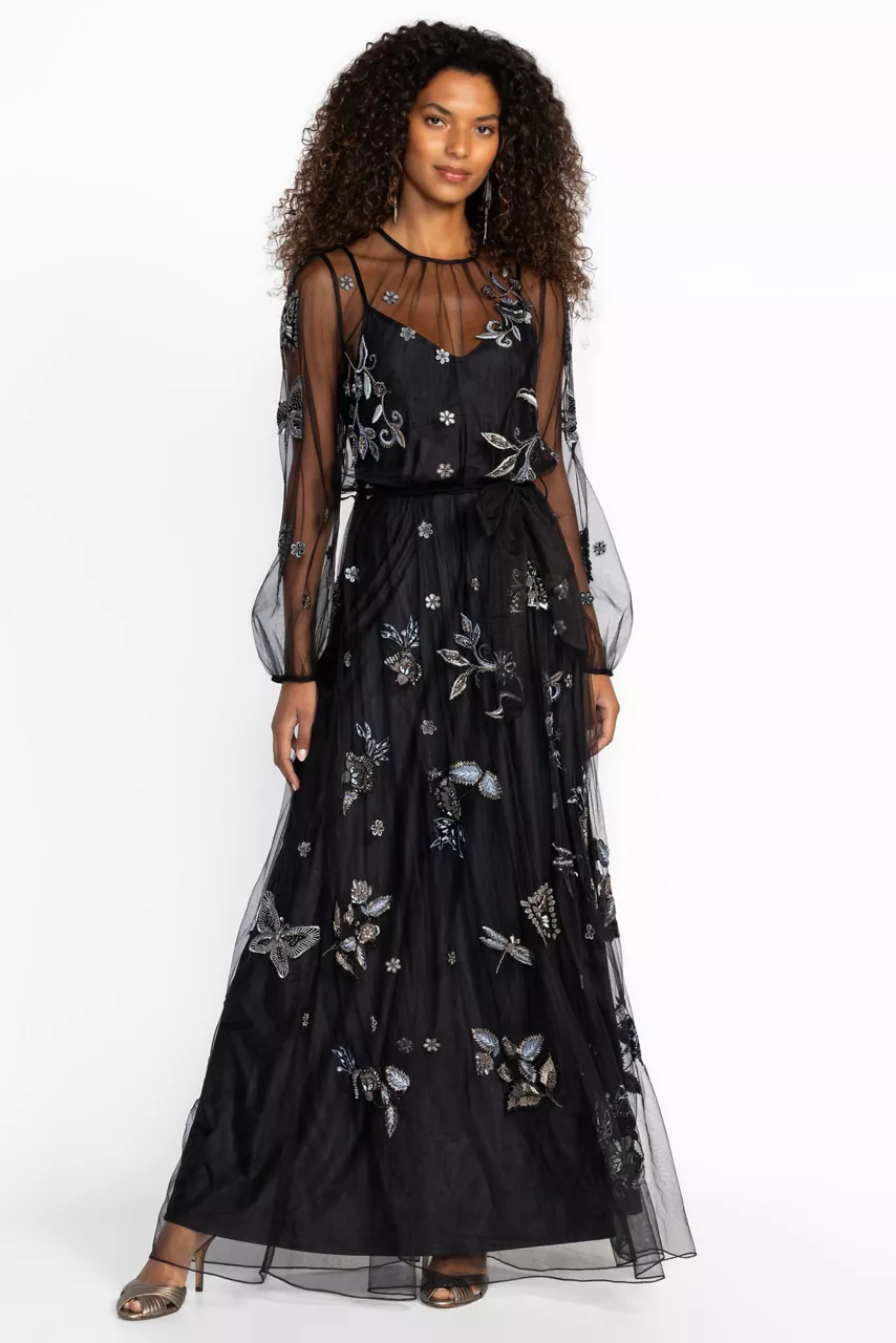 johnny was SPELLBOUND BLACK DRESS Black