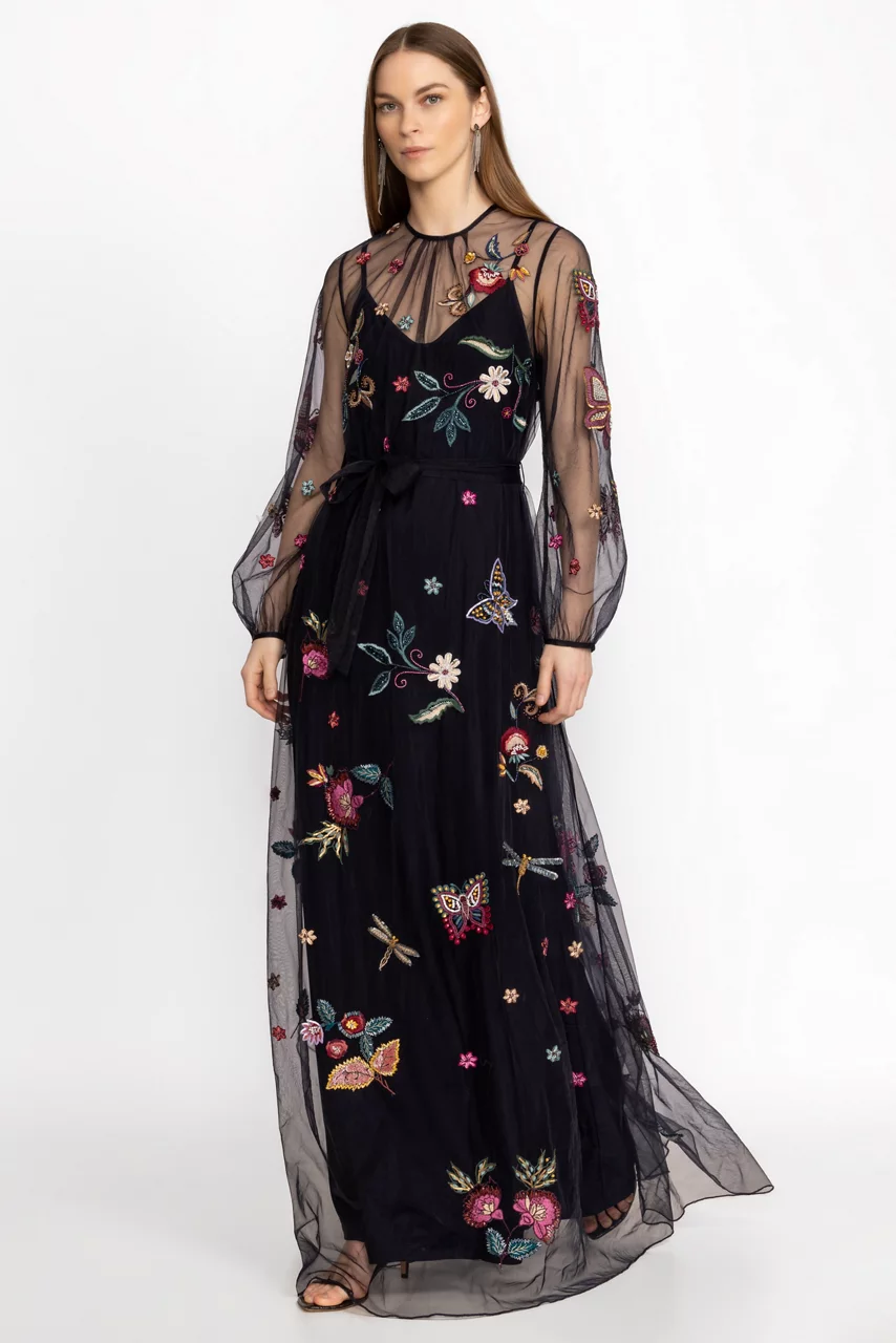 johnny was SPELLBOUND DRESS Navy