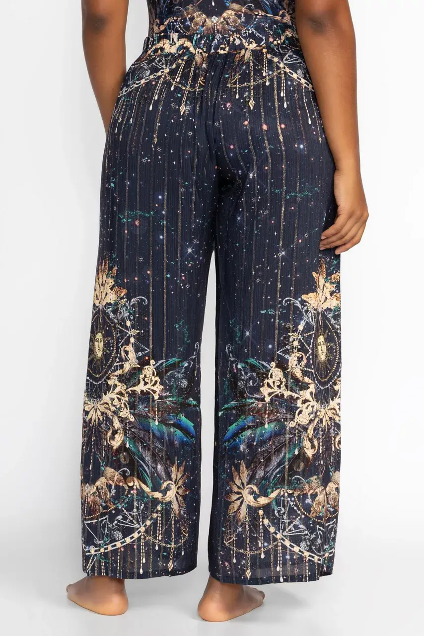 Johnny Was SUPERNOVA WRAP PANT Supernova