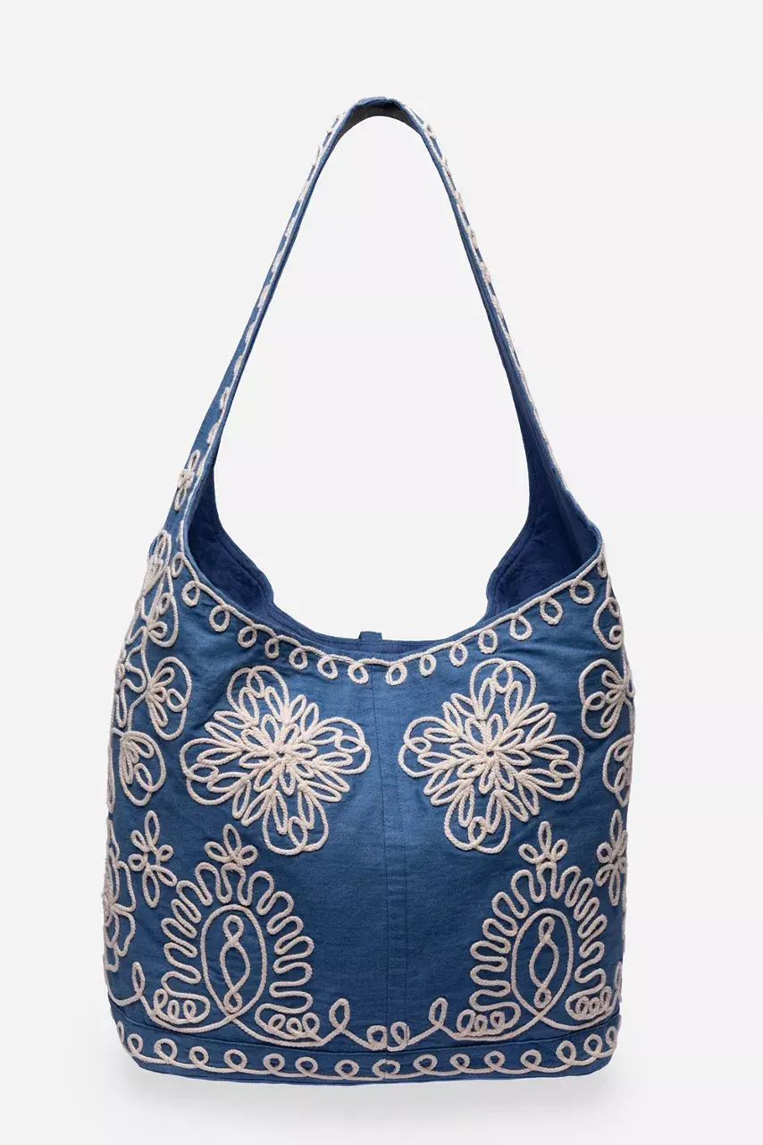 johnny was SUTASH BUCKET BAG Denim Indigo