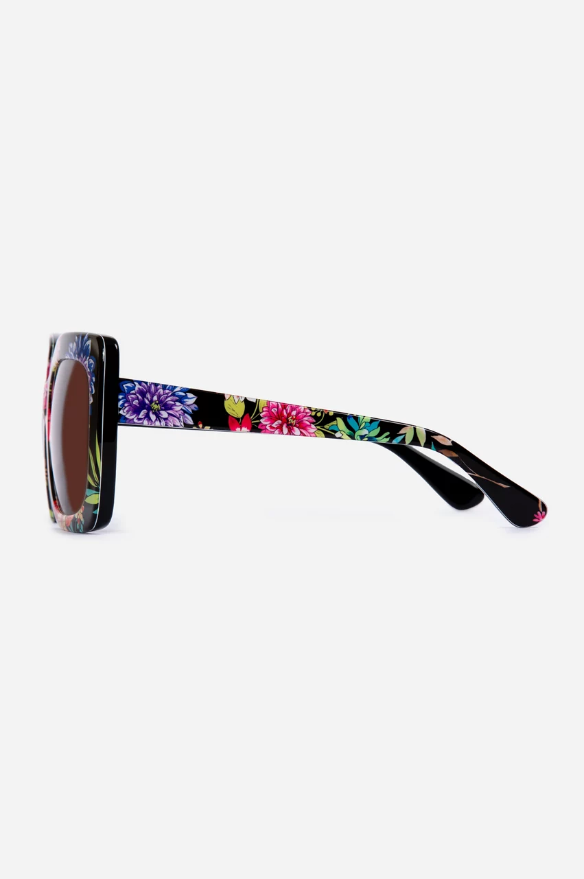 Johnny Was Sutton Sunglasses Printed Dreamer Noir