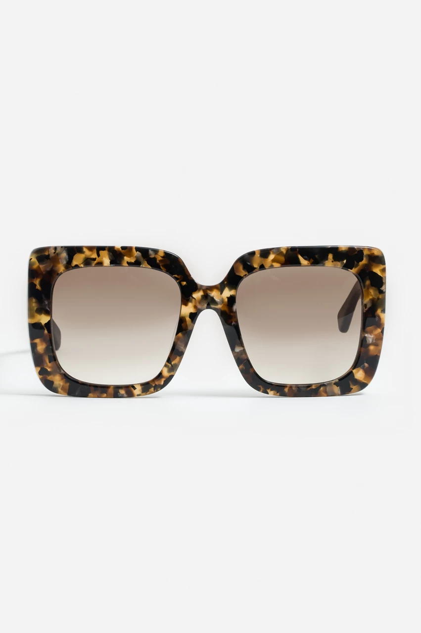 johnny was Sutton Sunglasses Tortoise Multi