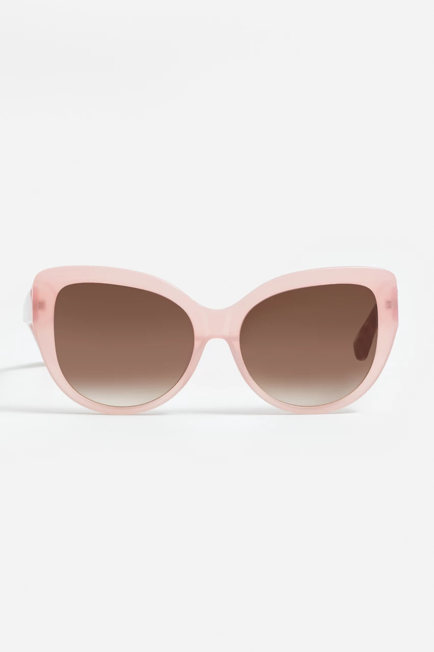 johnny was Sydnee Sunglasses Blush Blush