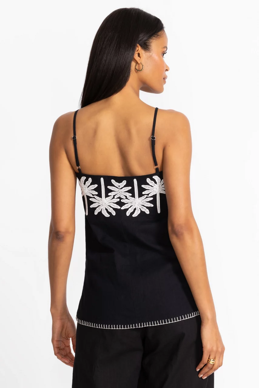 Johnny Was TANK TUNIC Black