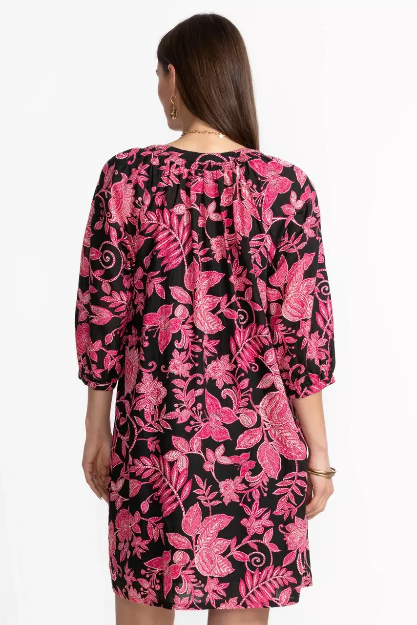 Johnny Was TASSEL DRESS Alycia Black