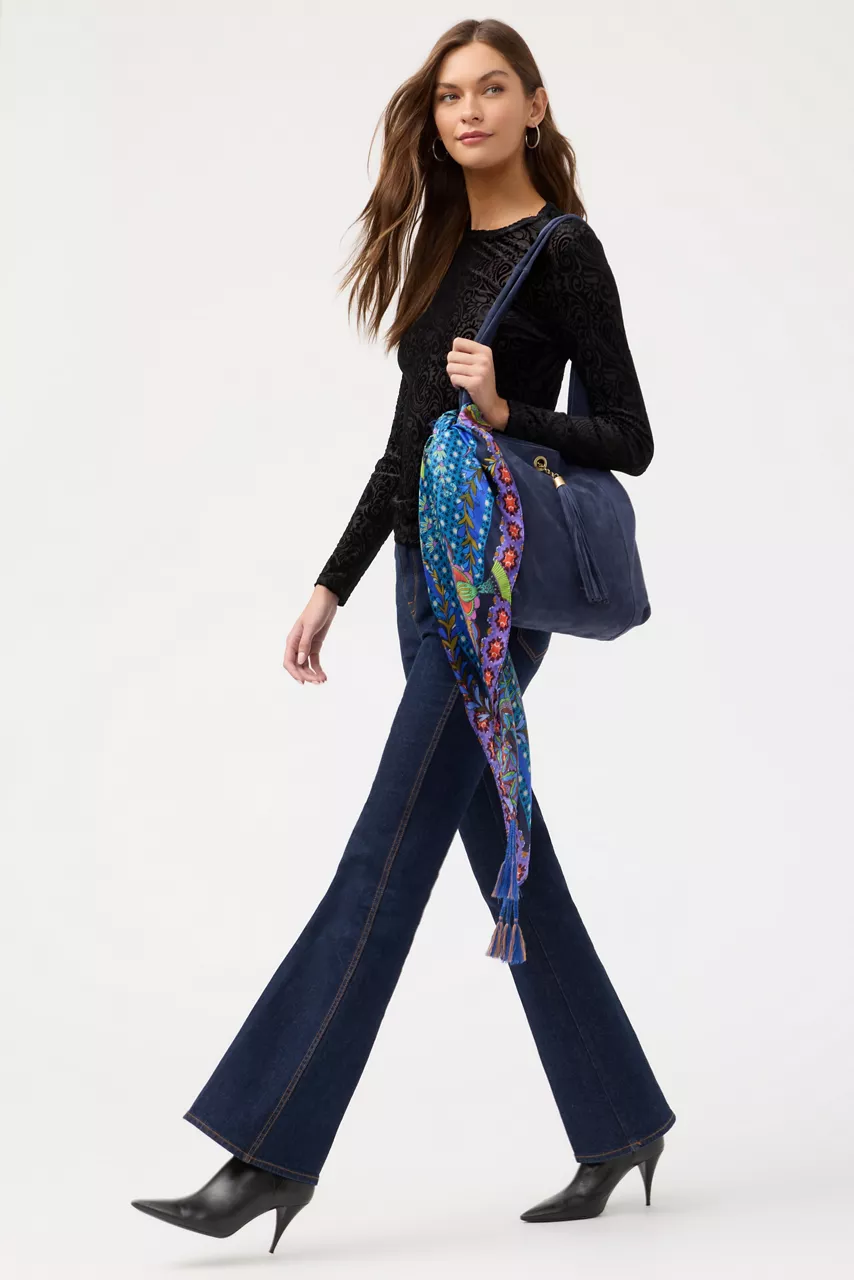 Johnny Was THALASSA SILK SCARF Thalassa