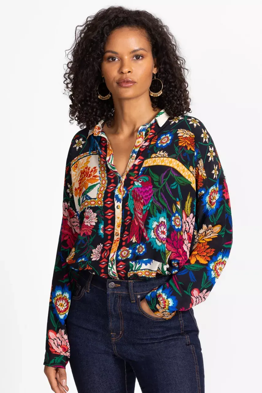 Johnny Was The Audrey Oversized Blouse Eirene