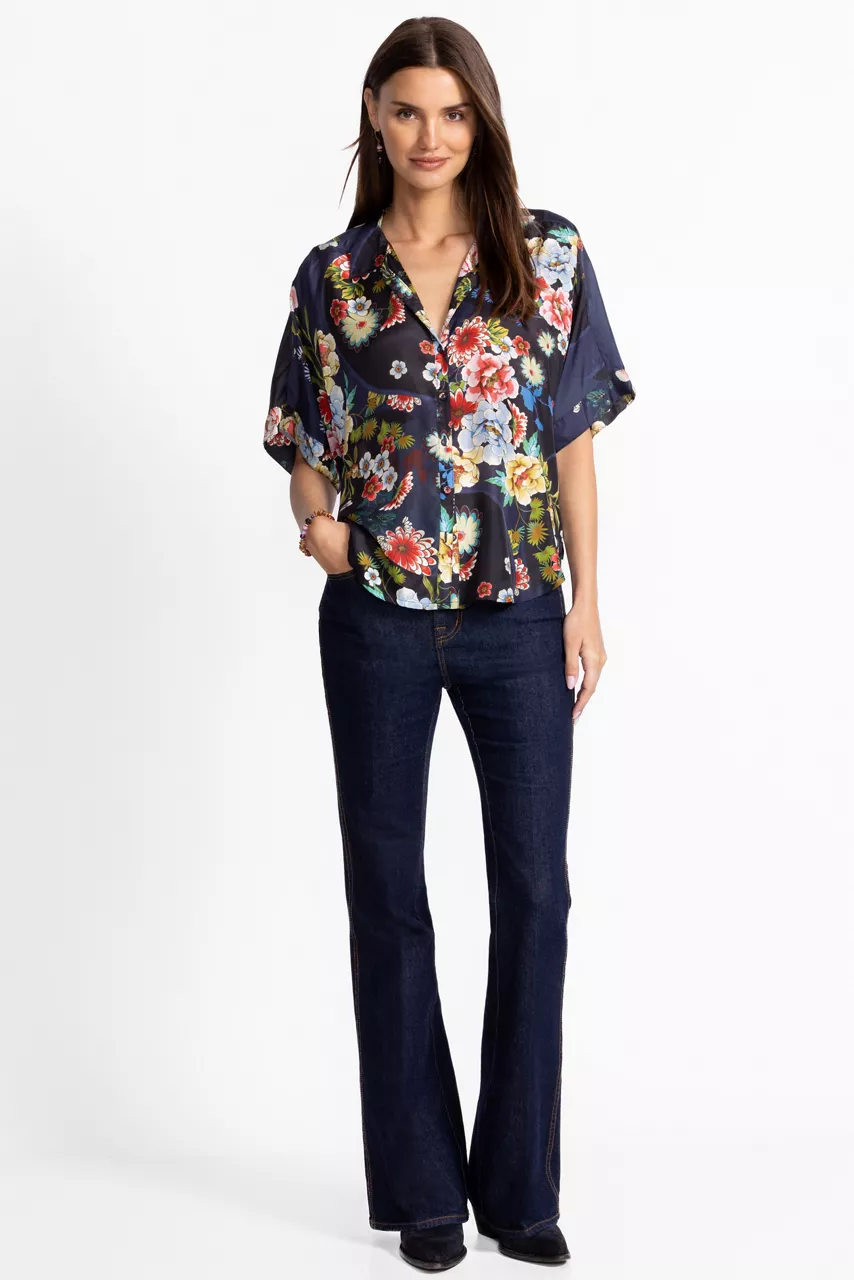 Johnny Was THE AUDREY SHORT SLEEVE SHIRT Advestia