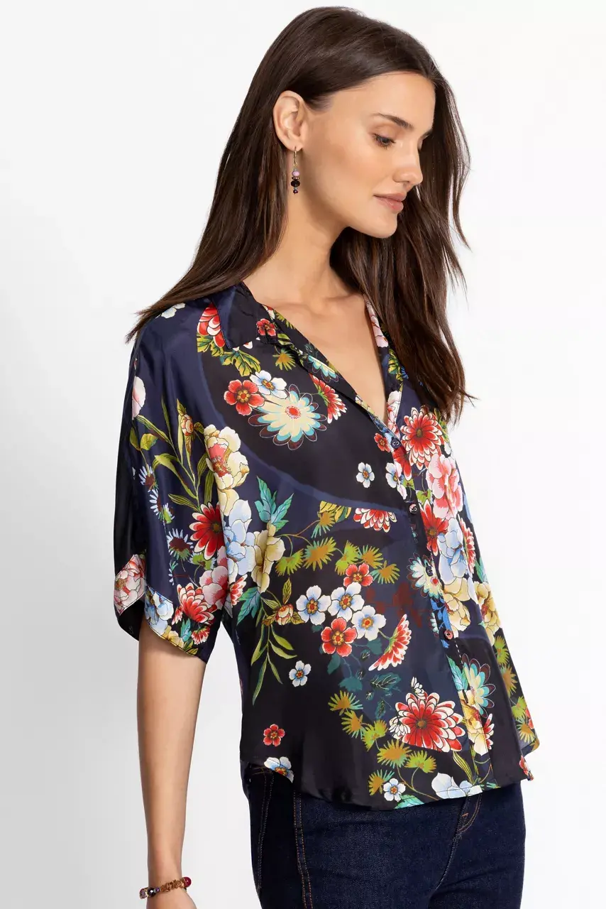 Johnny Was THE AUDREY SHORT SLEEVE SHIRT Advestia