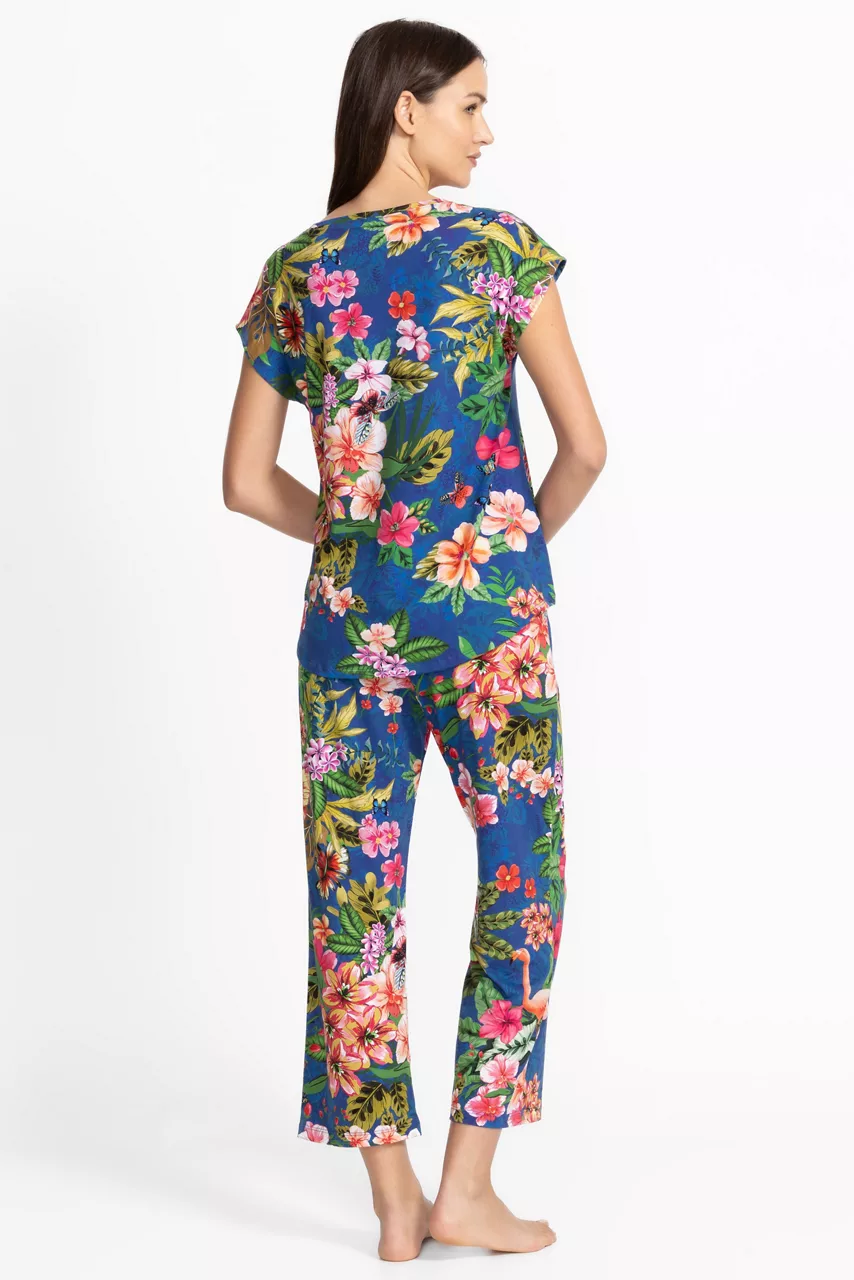 Johnny Was The Bobbie Crop Set Amorina Blue