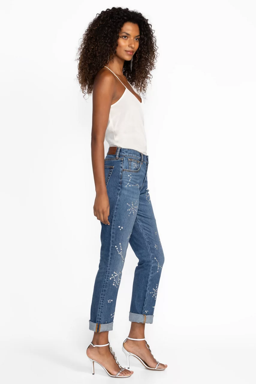 Johnny Was THE BOYFRIEND JEAN Medium Wash