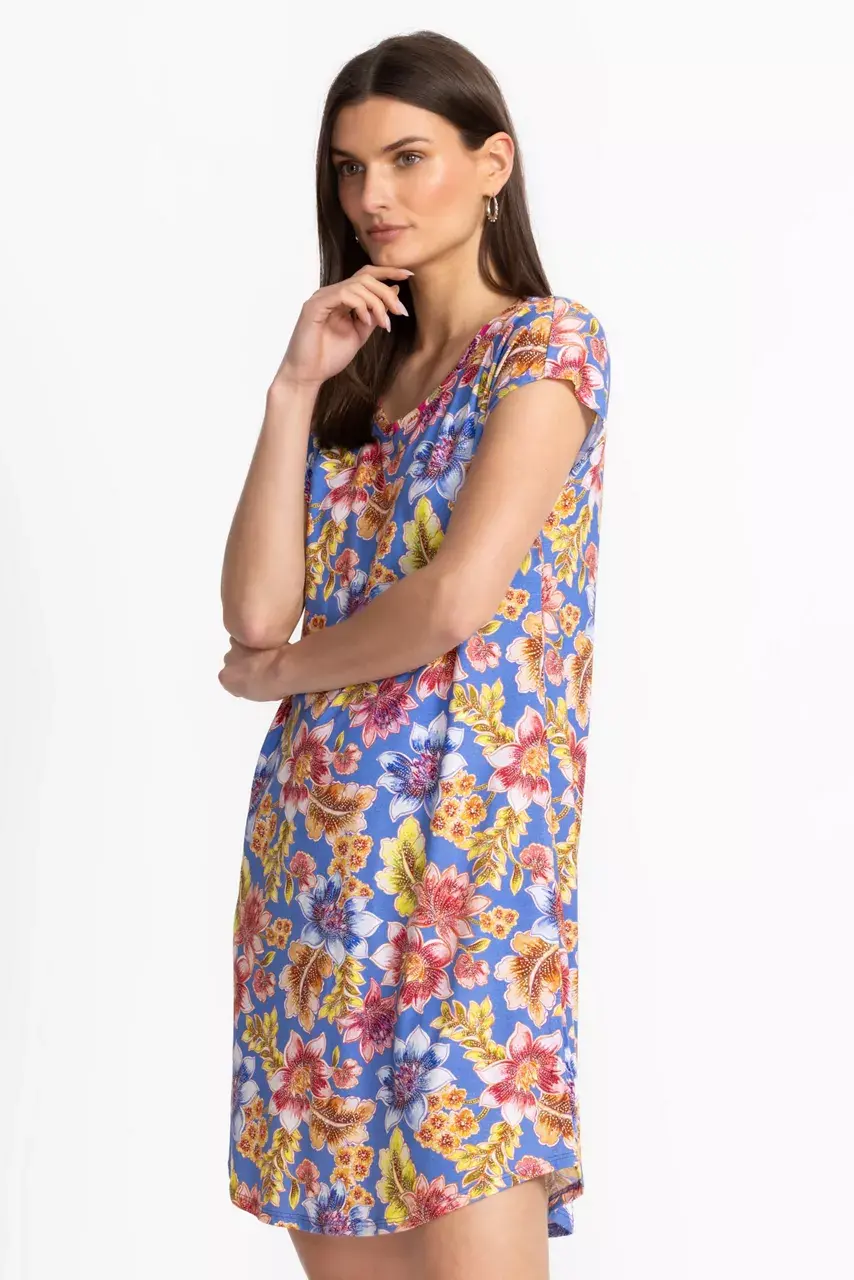 Johnny Was The Brigette Cap Sleeve Dress Leilah