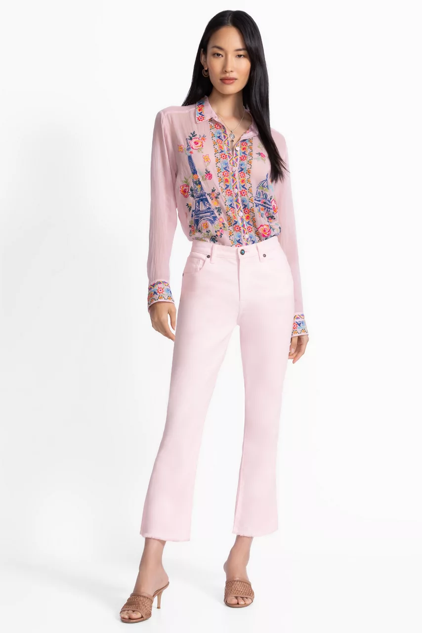 johnny was THE CROPPED BABY BOOT JEAN Taffy