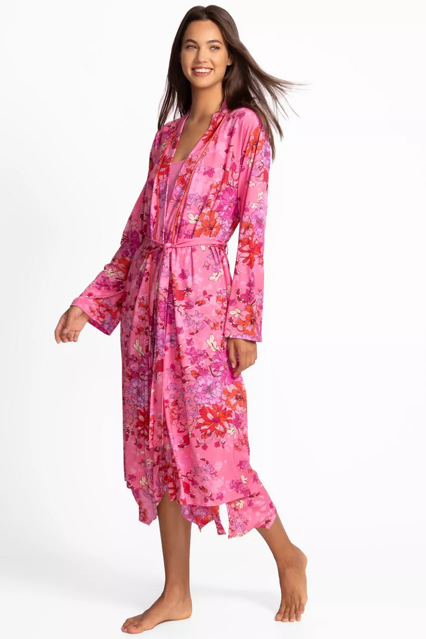 Johnny Was THE JONESY LONG SLEEP ROBE Lobelia