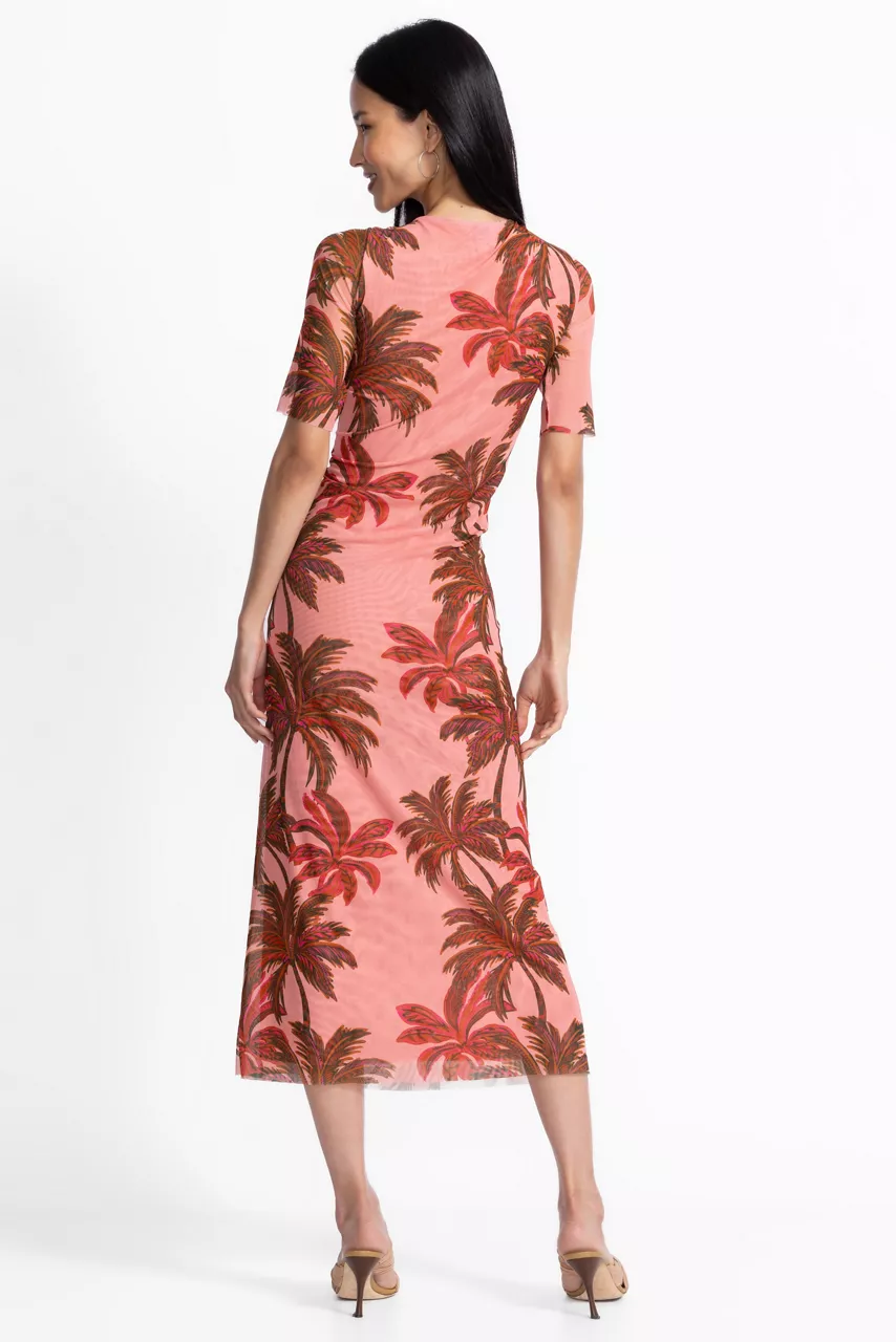 Johnny Was THE MESH MIDI DRESS Callie