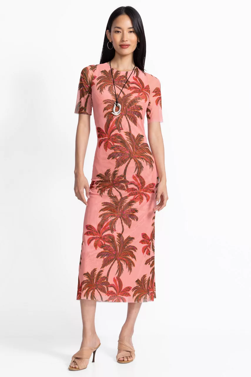 johnny was THE MESH MIDI DRESS Callie